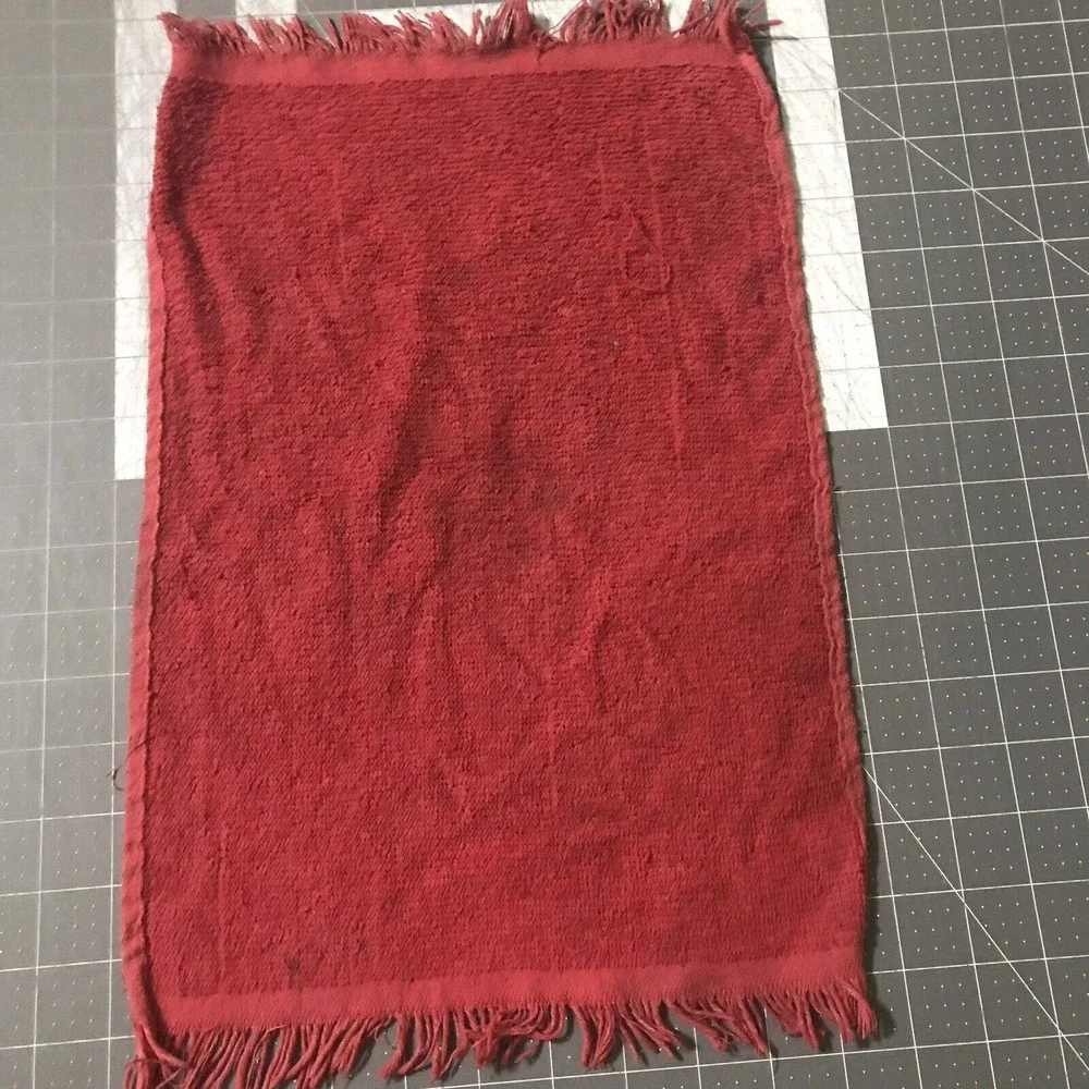 Mens State Bowling Tournament 1991 Lafayette Indiana 81st Towel Red‎ FLAW
